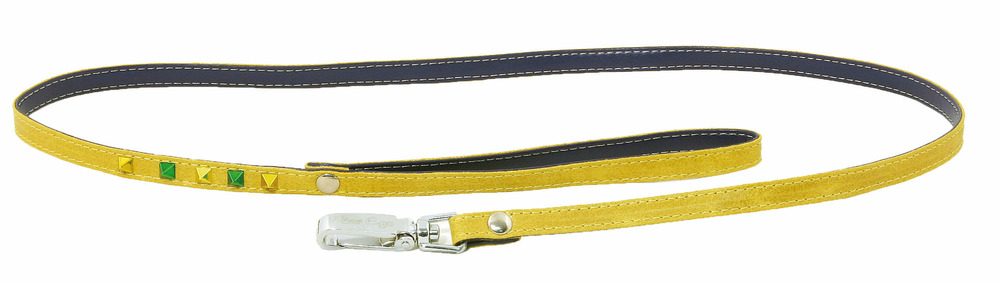 Alter ego - laisse pour chiens en croûte de veau souple alter ego by martin sellier - collection glam & color