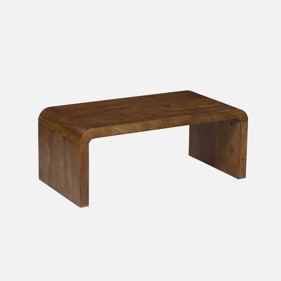 Table basse rectangulaire massif 100cm