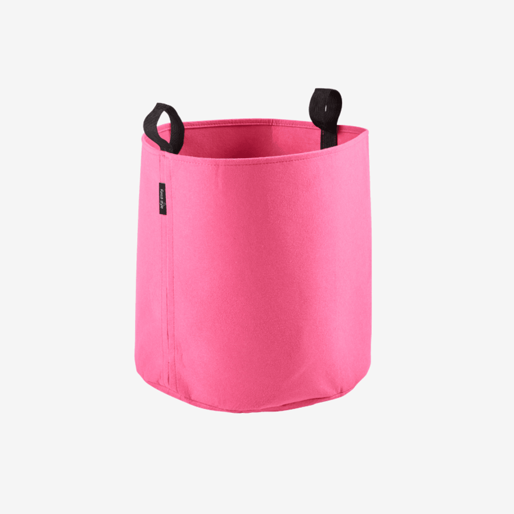 Sac plantation feutre géotextile 40 cm 50,3 l rose cerland