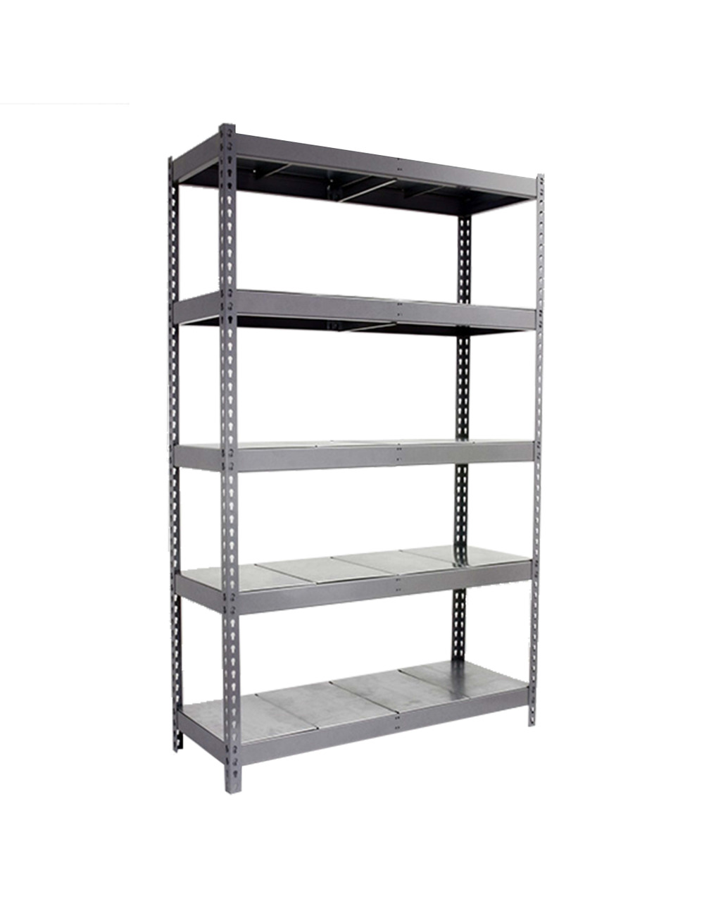 Etagère sans vis ecoforte 1204-5 metal gris/galva gris/galva 2000x1200x450 - simonrack