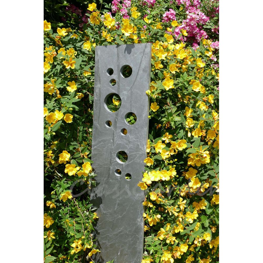 Totem ardoise 150 cm - bullettes - pack de 2 totems