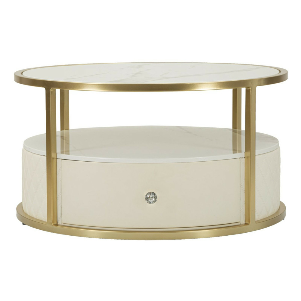 Table basse effet marbre 