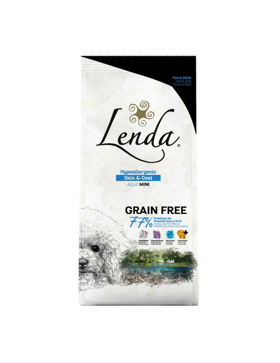 Croquettes hypoallergéniques pour chien petite race au poisson - Mini hypoallergenic skin & coat grain free - 6kg