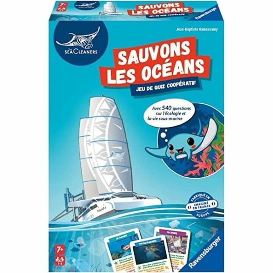 The seacleaners - sauvons les océans - jeu de quizz