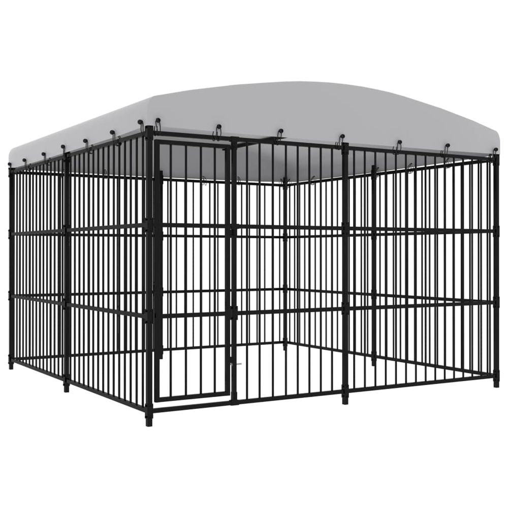 Chenil extÃ©rieur avec toit 300x300x210