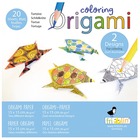 Coloring origami - tortue