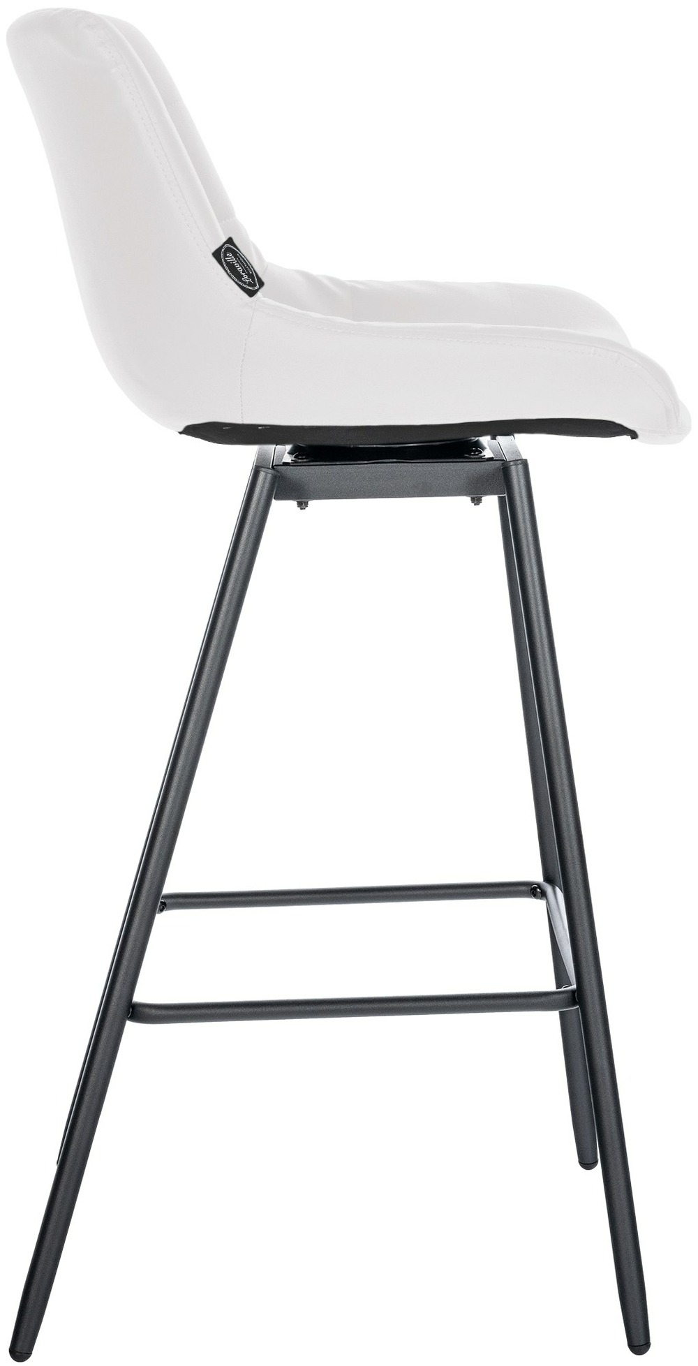 Tabouret de bar weston pivotant simili cuir