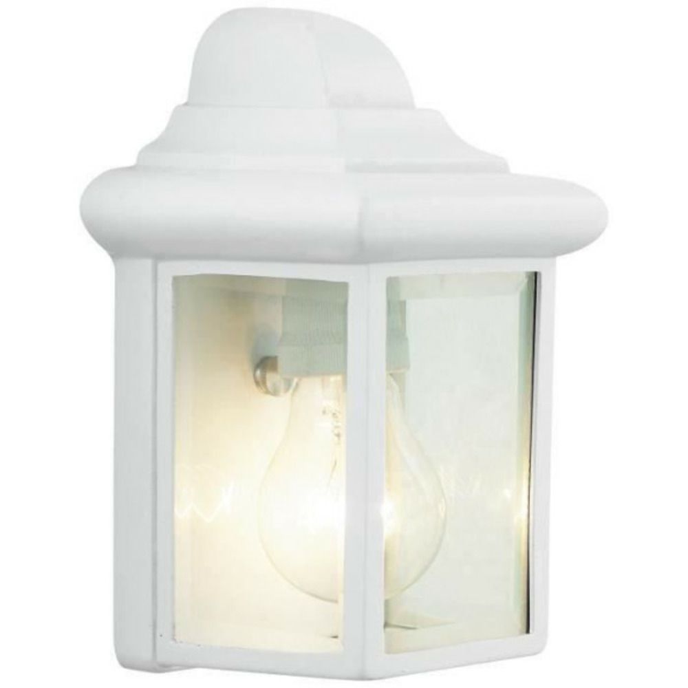 Applique murale extérieure nissie blanc e27 40w -