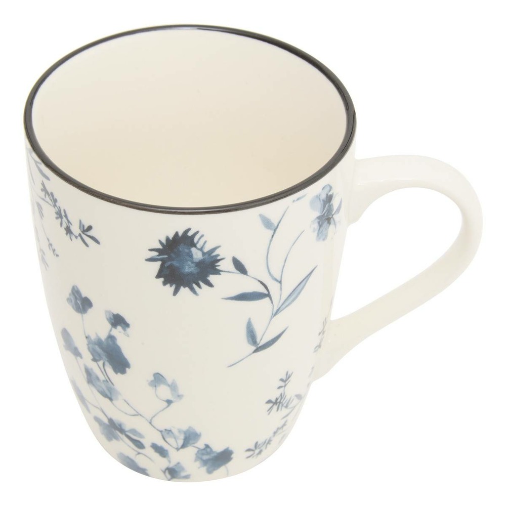 Mug umami motif fleur bleu 31cl