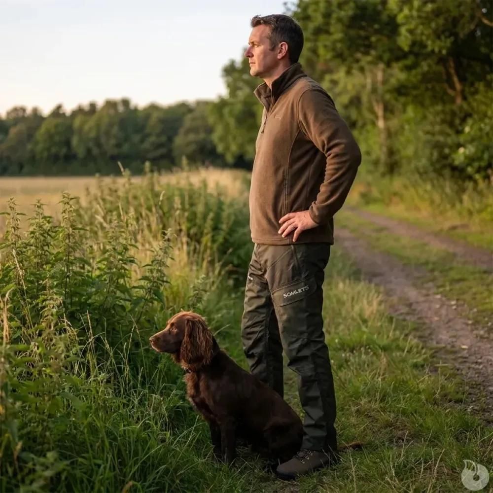 Fuseau de chasse anti-ronces somlys® evo vert avec membrane sl-tx