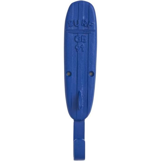 Patère planche de surf bleu