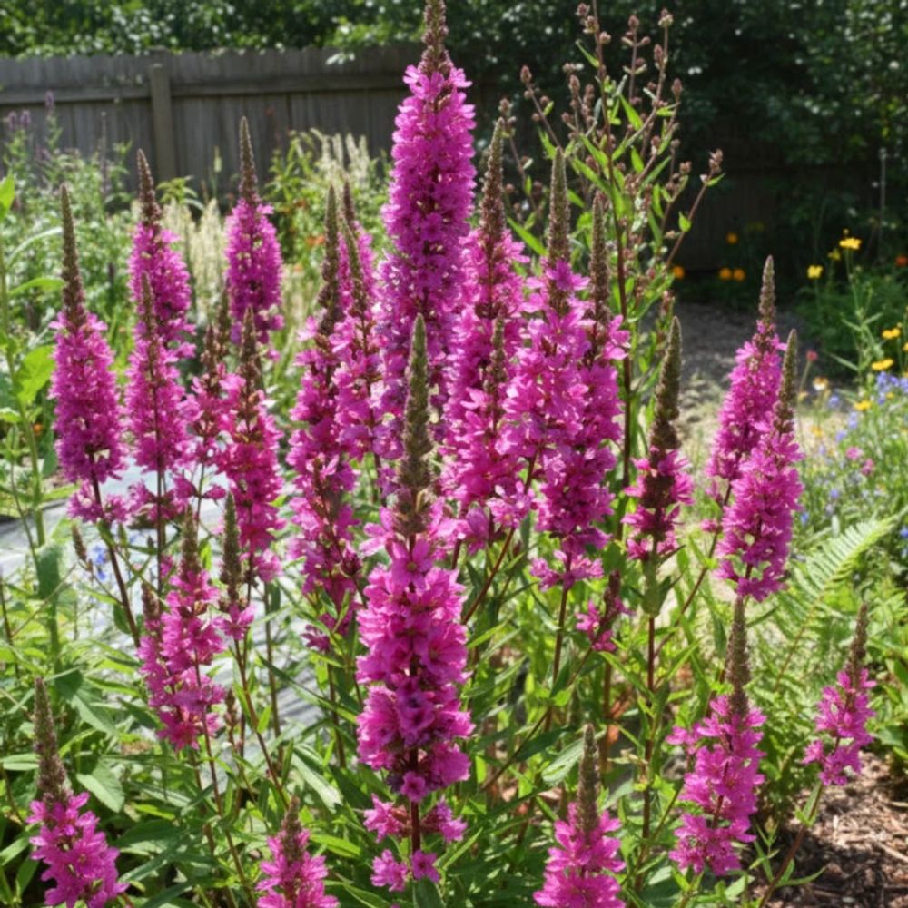 Salicaire the beacon, lythrum lot de 3 godets
