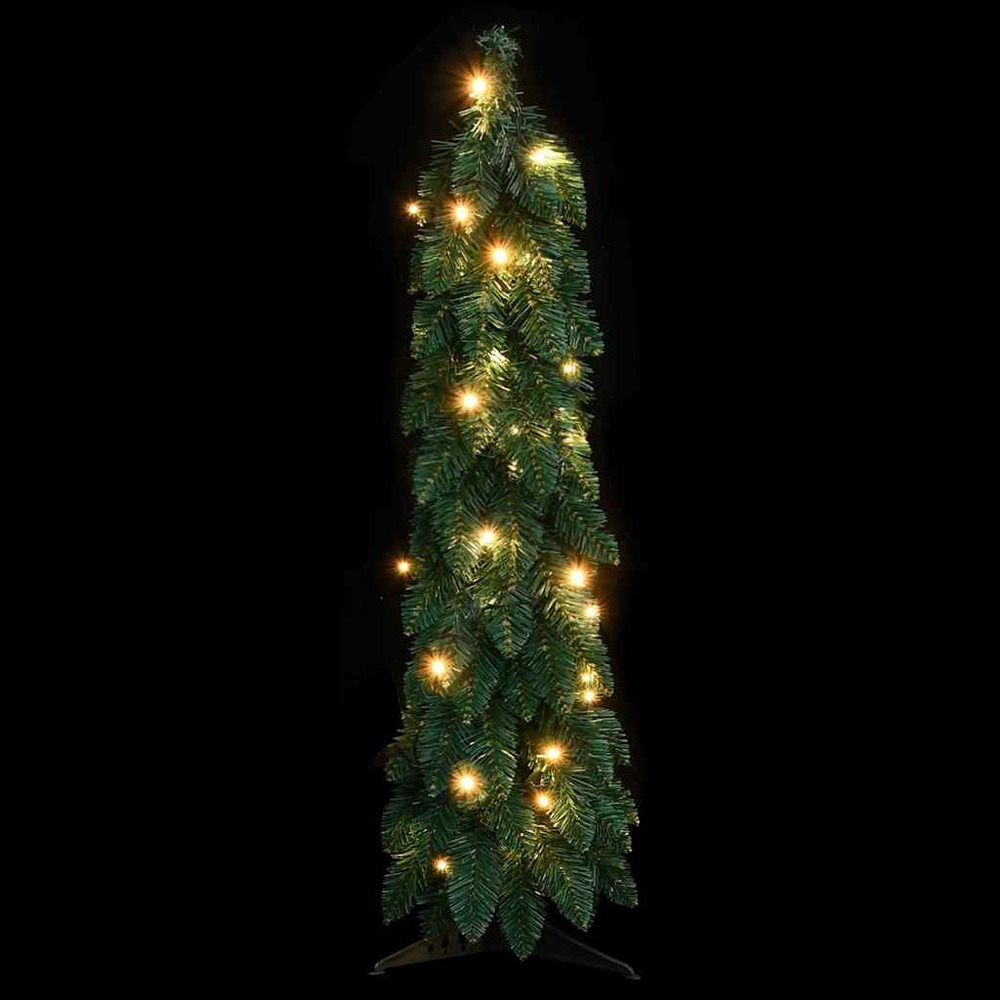 Arbre de noël artificiel pré-éclairé avec 30 led 60 cm