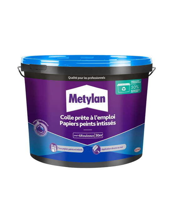 Colle papiers peints intissés prête à l'emploi - metylan