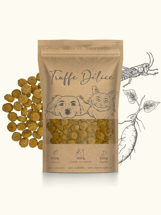 Friandises criquet & patate douce