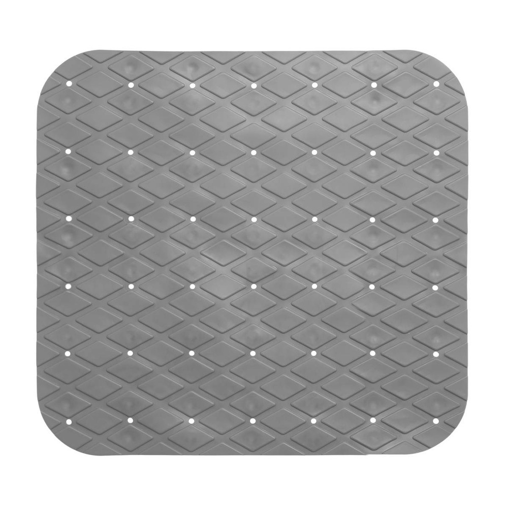 5five - tapis anti-dérapant 50x50cm gris galet