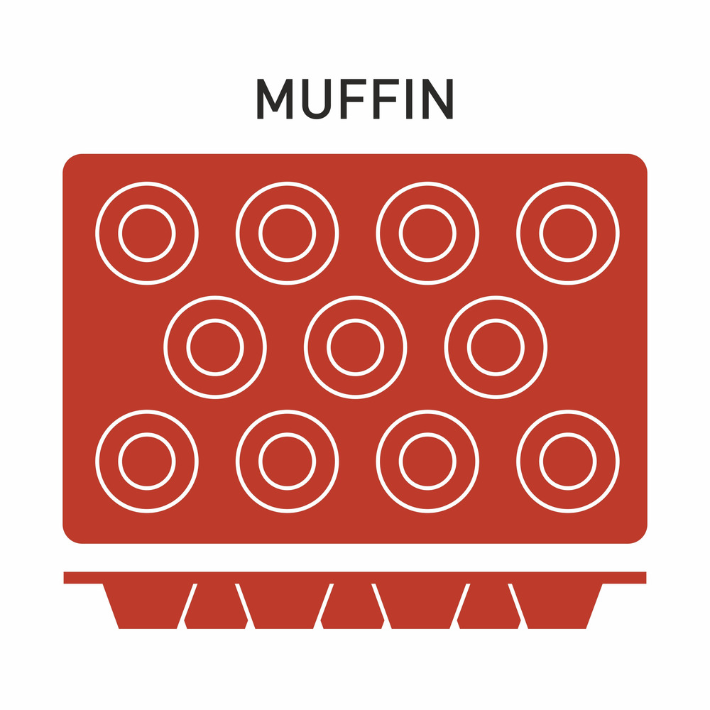 Moule silicone 11 muffins ø 50 mm - pujadas