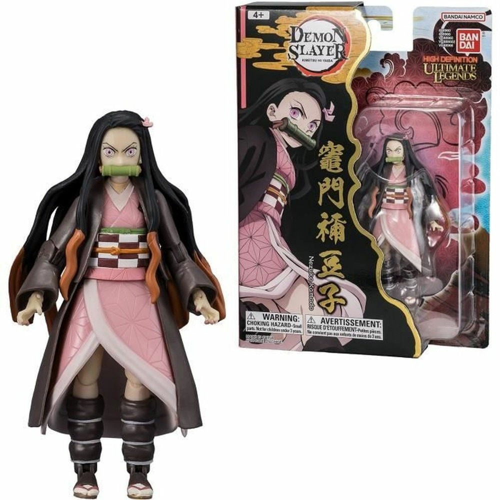 Figurine articulée ultimate legends hd - demon slayer - kamado nezuko - 12 cm