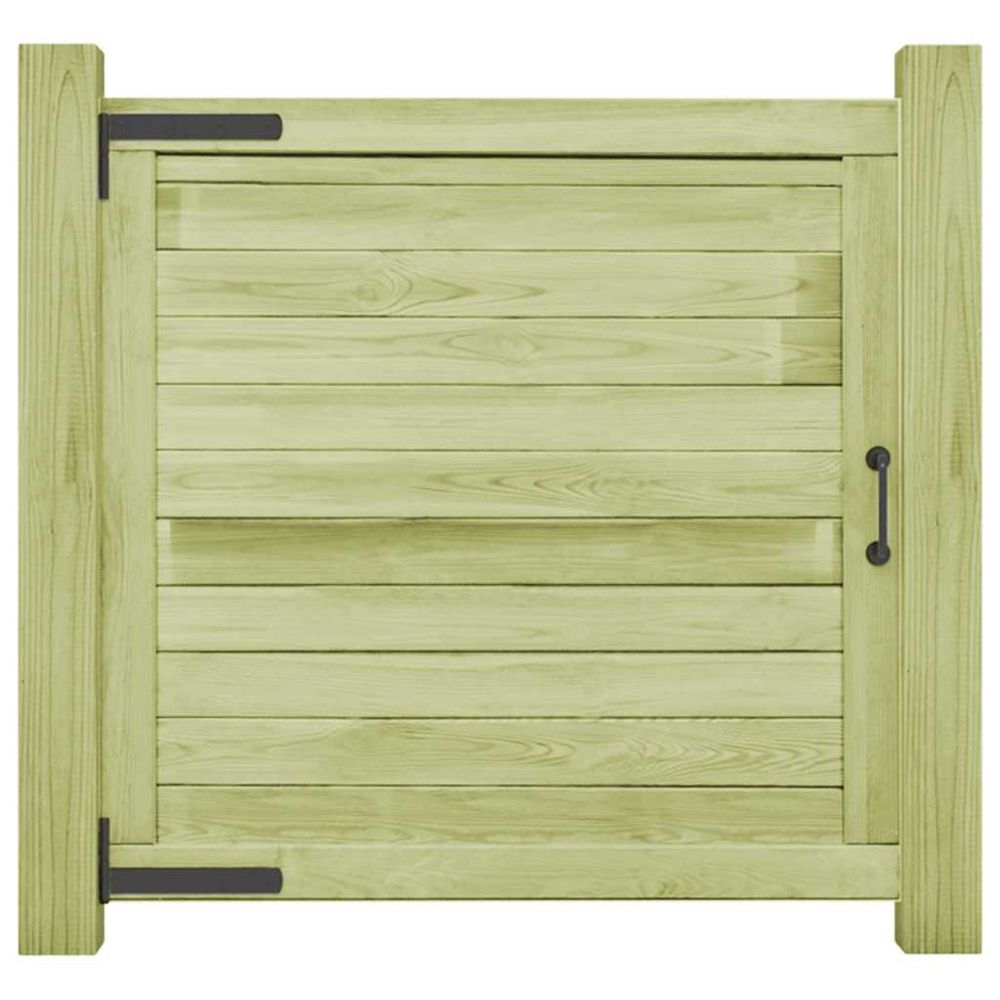 PORTAIL DE JARDIN BOIS DE PIN-(864160)