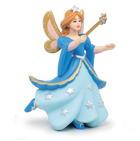 Figurine la fée étoilée bleue