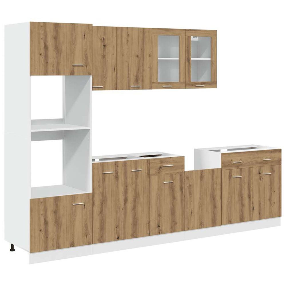 Ensemble de 7 meubles de cuisine 
