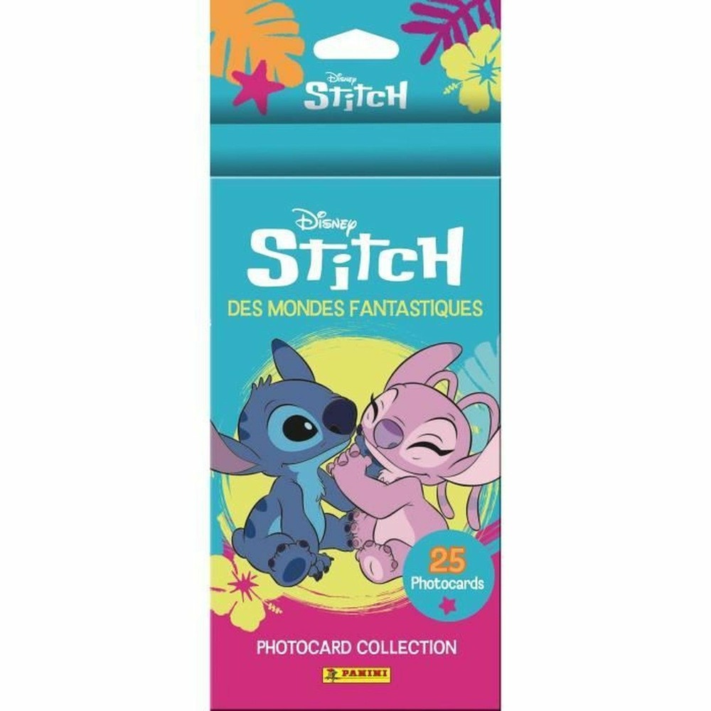 Blister stitch photocards 4 pochettes + 1 offerte - 25 cartes