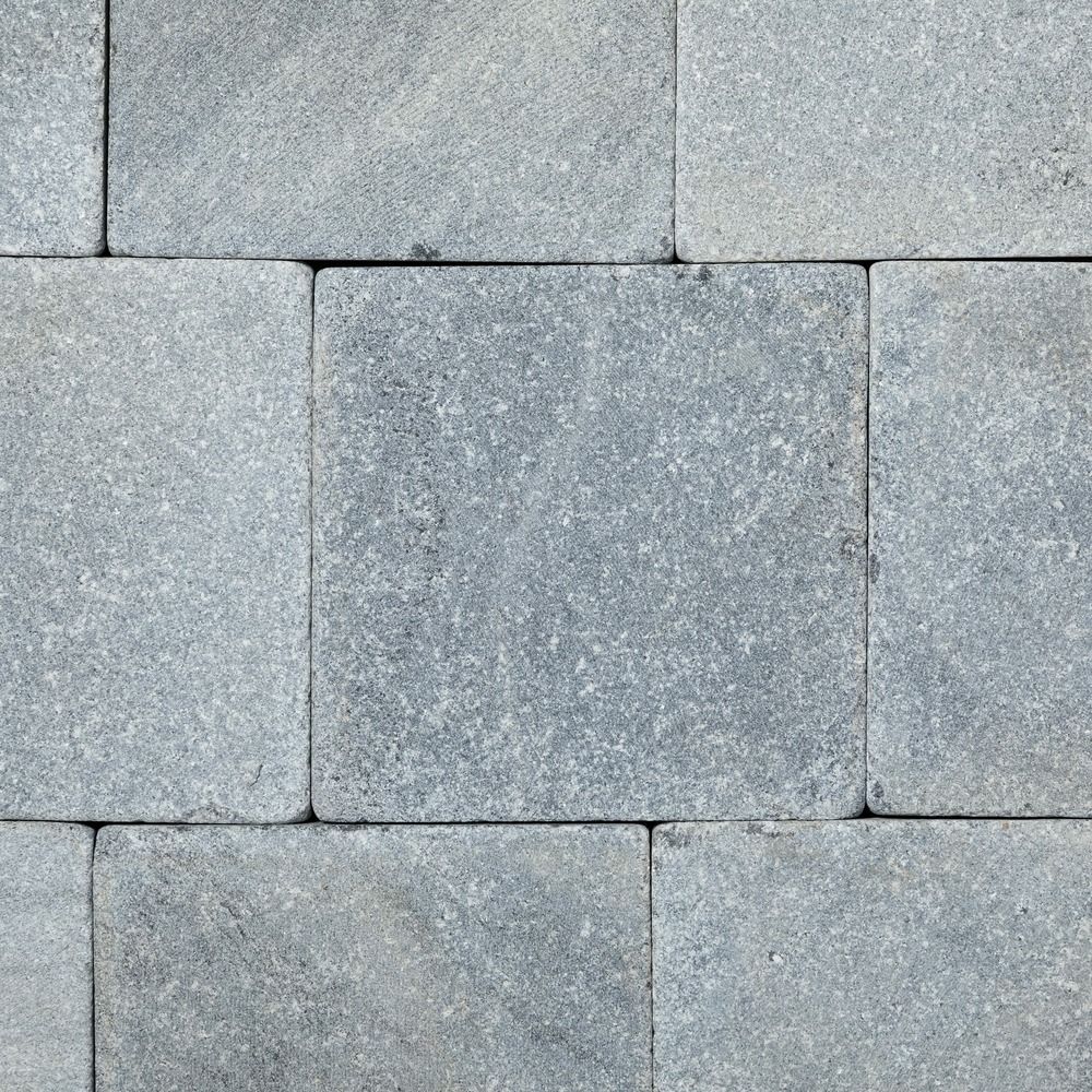 Pavé pierre vinh bleue 15x15x2,5 cm (vendu au m² - 45 pavés/m²) - ro'ma nature