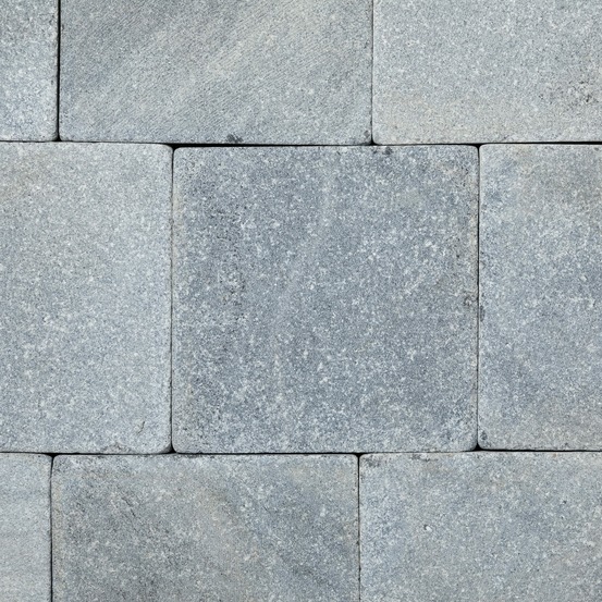 Pavé pierre vinh bleue 15x15x2,5 cm (vendu au m² - 45 pavés/m²) - ro'ma nature