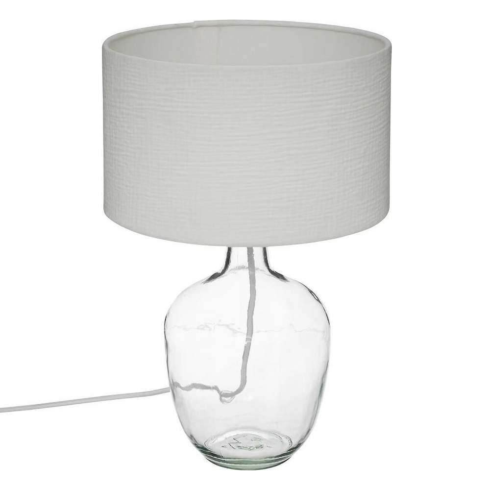 Lampe à poser en verre 
