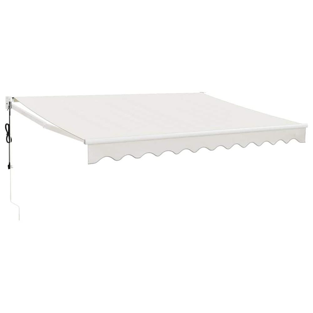 Auvent rétractable automatique crème 3x2,5 m