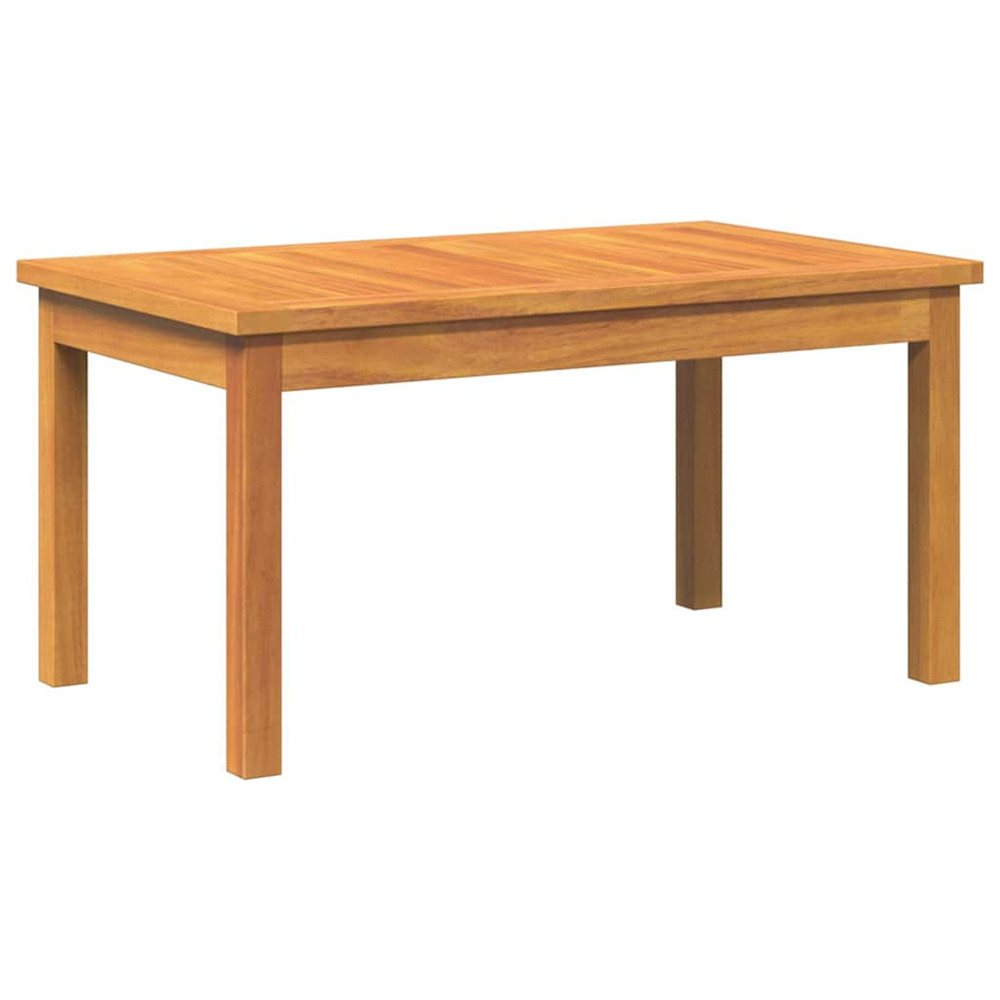Table basse marron bois d'acacia massif