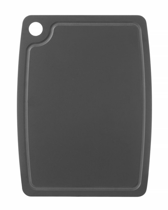 Planche à découper en fibre de bois, noir, 370x275x(h)6mm - hendi
