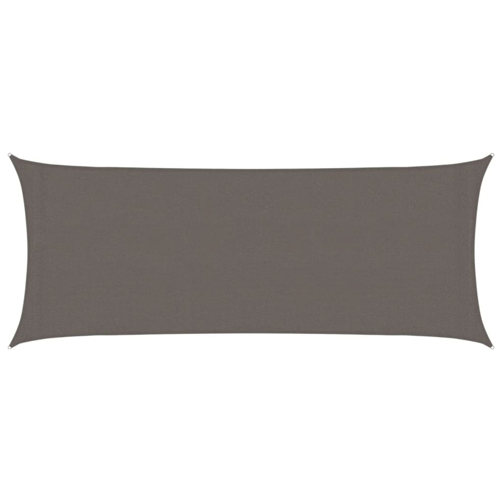 Voile d'ombrage 160 g/m² anthracite 2x4,5 m pehd