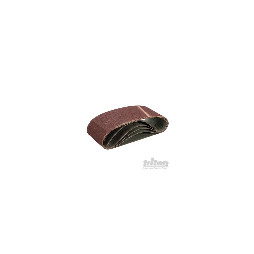 Triton - bandes abrasives 100 x 610 mm 5 pcs - grain 60