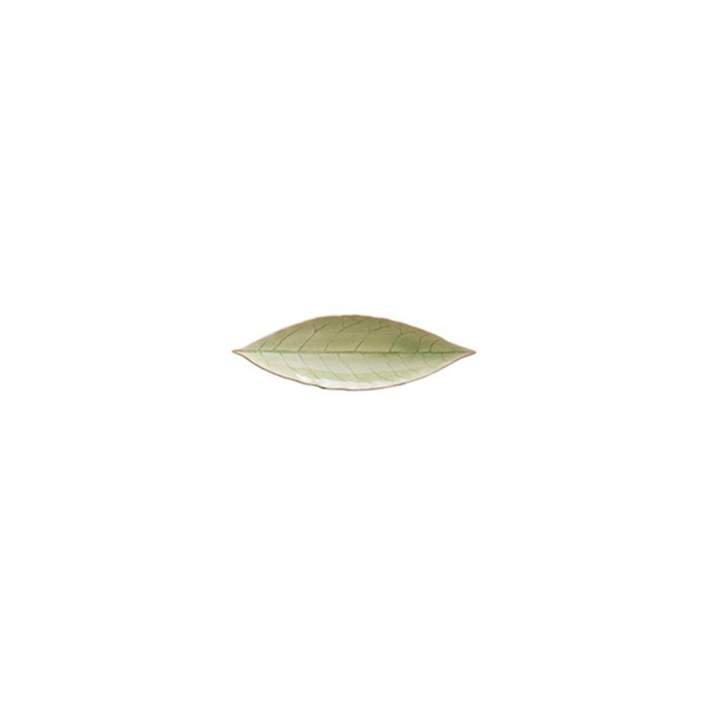 Assiette laurier feuille 17,8 x 5,7 cm riviera - lot de 6 - costa nova