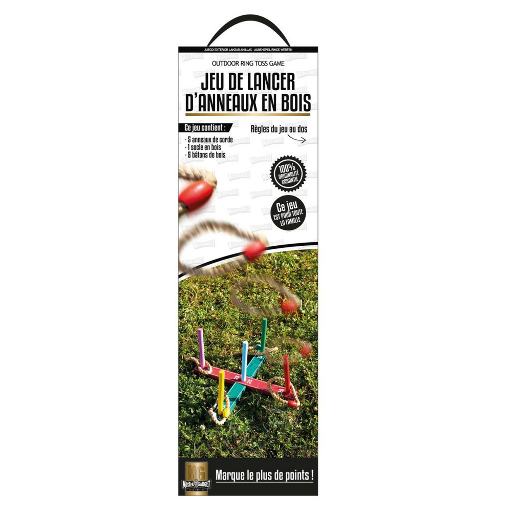 Jeu de lancer d'anneaux 