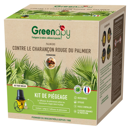 Kit de piégeage biotop: charançon rouge du palmier
