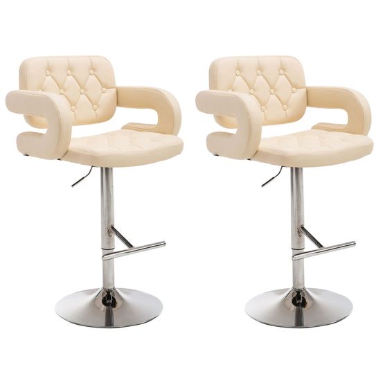 Lot de 2 tabourets de bar dublin c