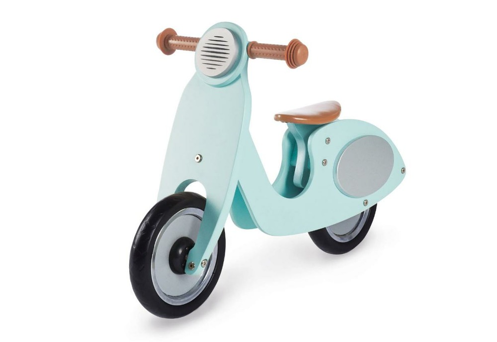 Draisienne en bois vespa wanda menthe