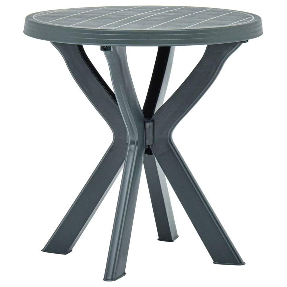 Table de bistro blanc ø70 cm plastique
