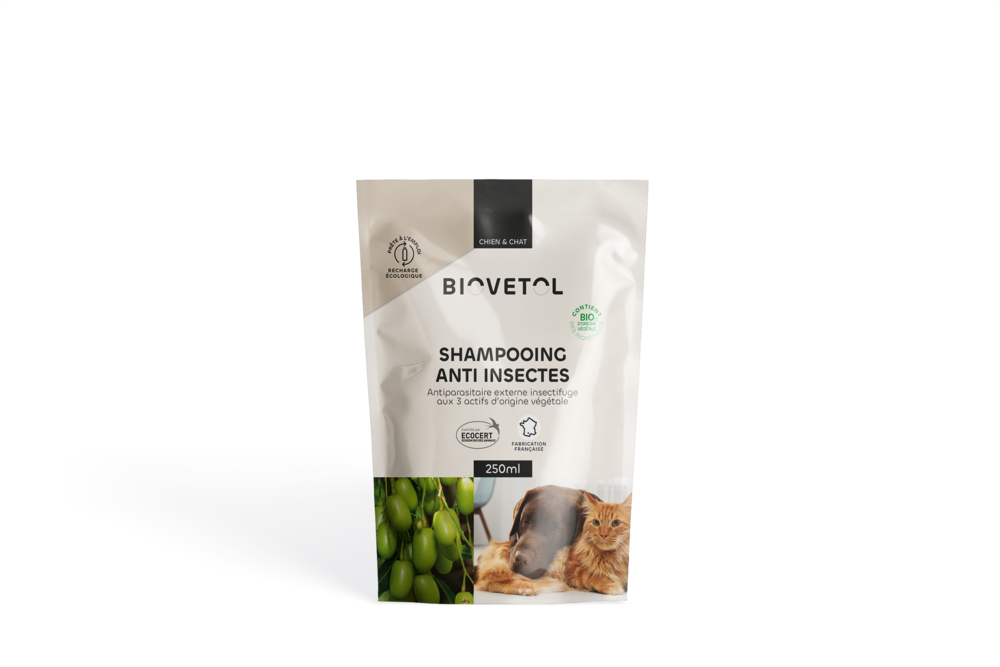 Shampoing anti-insectes bio (recharge écologique) 250ml