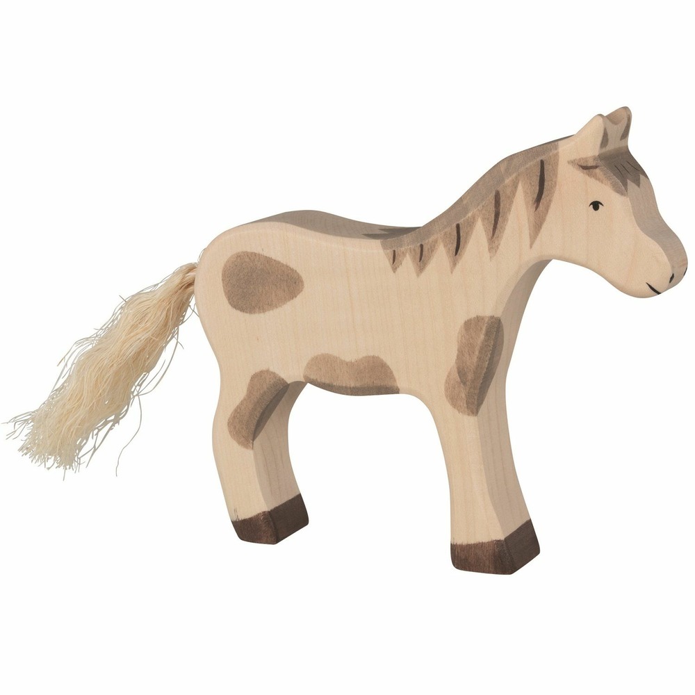 Cheval debout, tachetÃ©