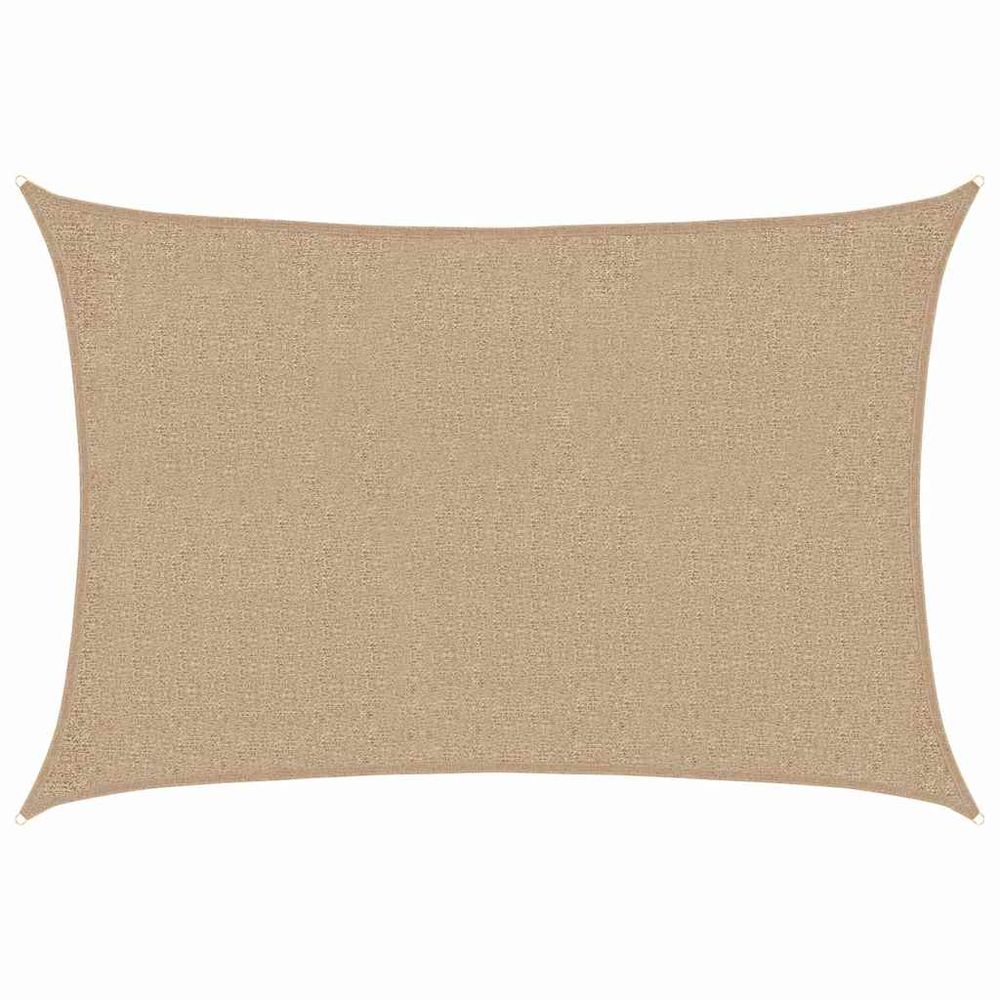 Voile d'ombrage 160 g/m² taupe 2x3 m pehd