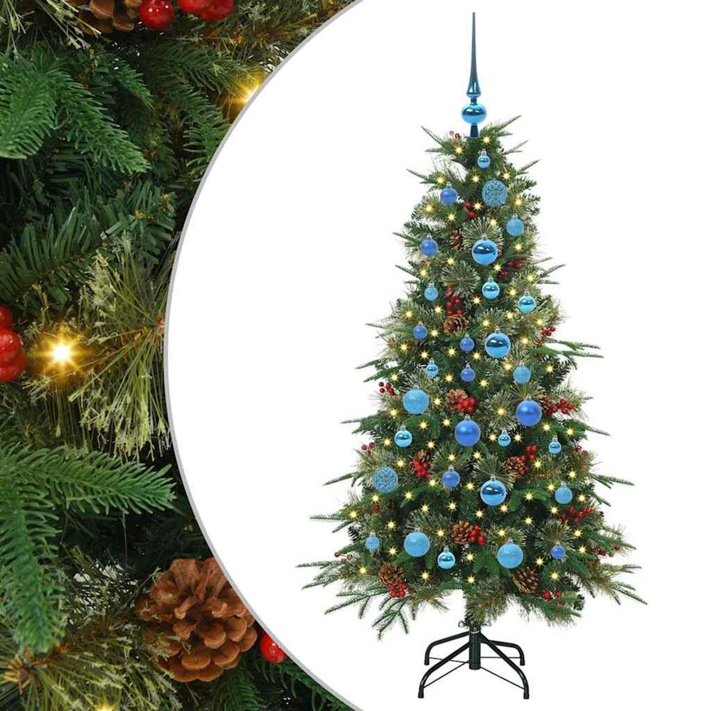 Sapin de noël artificiel à branches articulées vert 150 cm