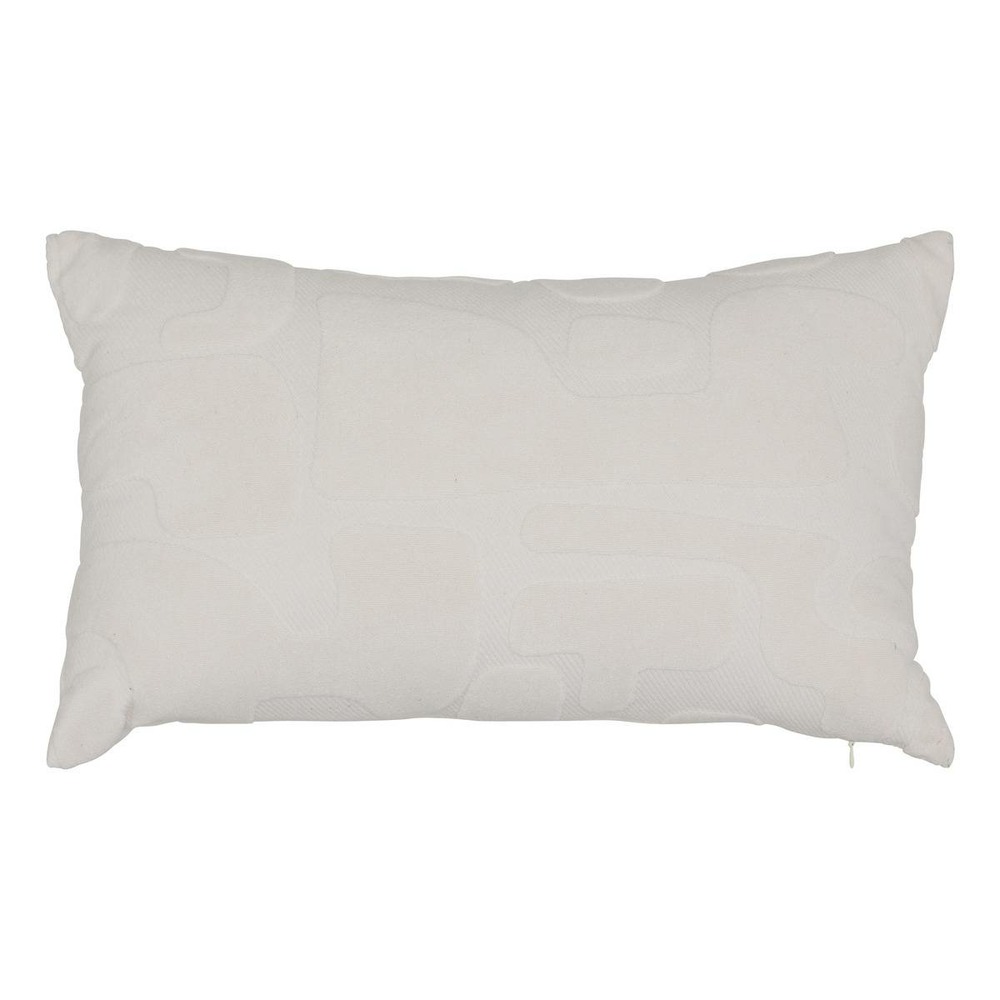 Coussin delor 30x50cm blanc