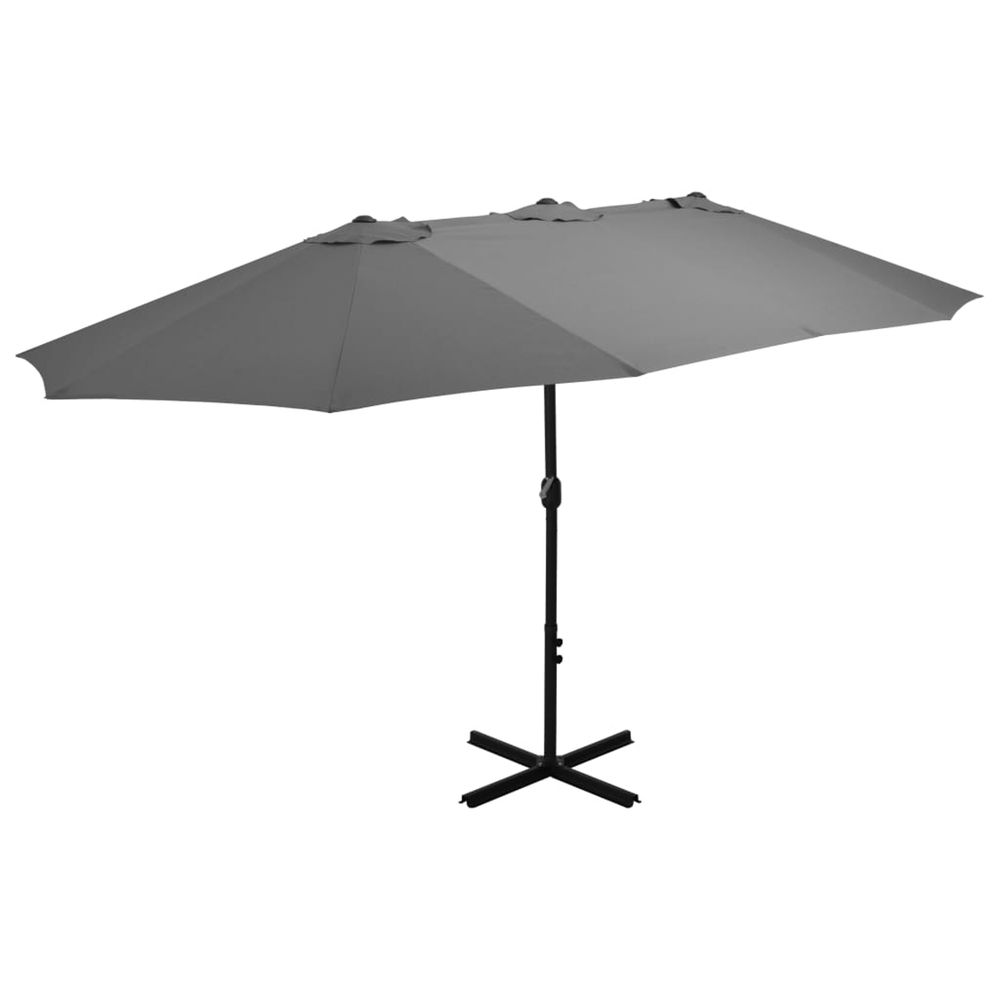 PARASOL D EXTERIEUR POTEAU EN-(868297)