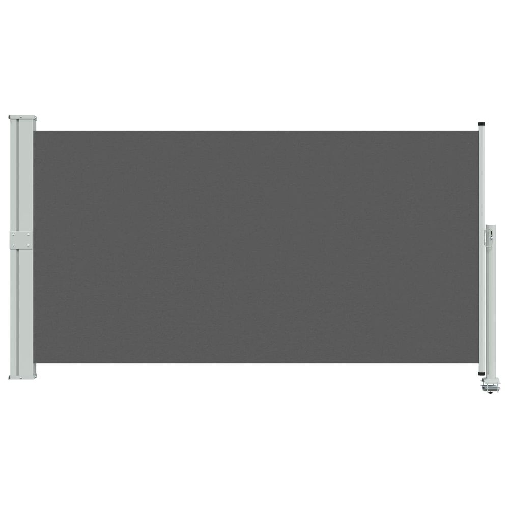 Auvent latéral 140 x 300 cm 100% polyester fer acier