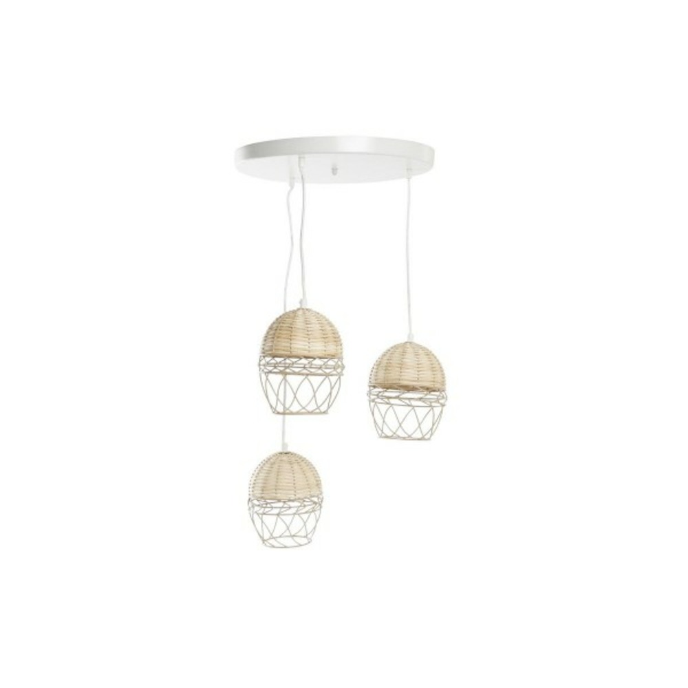 Suspension blanc marron clair 220 v 50 w (38 x 38 x 75 cm)