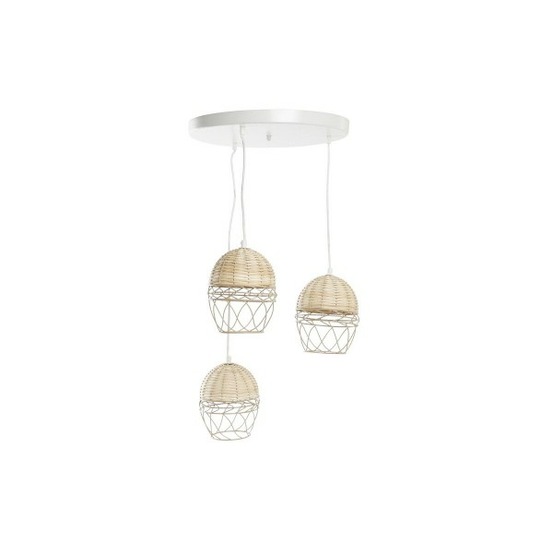 Suspension blanc marron clair 220 v 50 w (38 x 38 x 75 cm)