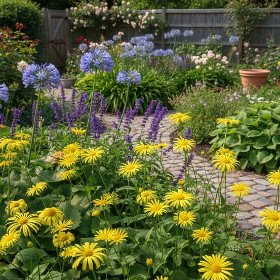 Doronique orientale magnificum lot de 5 godets